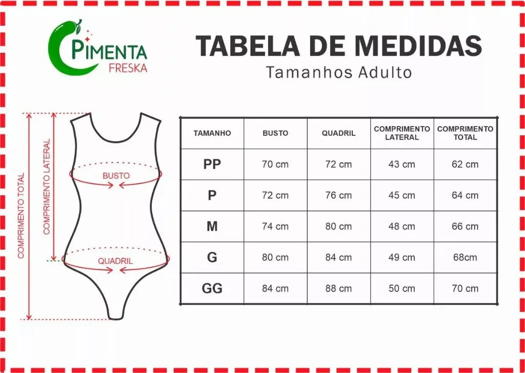 Collant Adulto Manga Longa: Diversas Cores e Tamanhos - Imagem 11