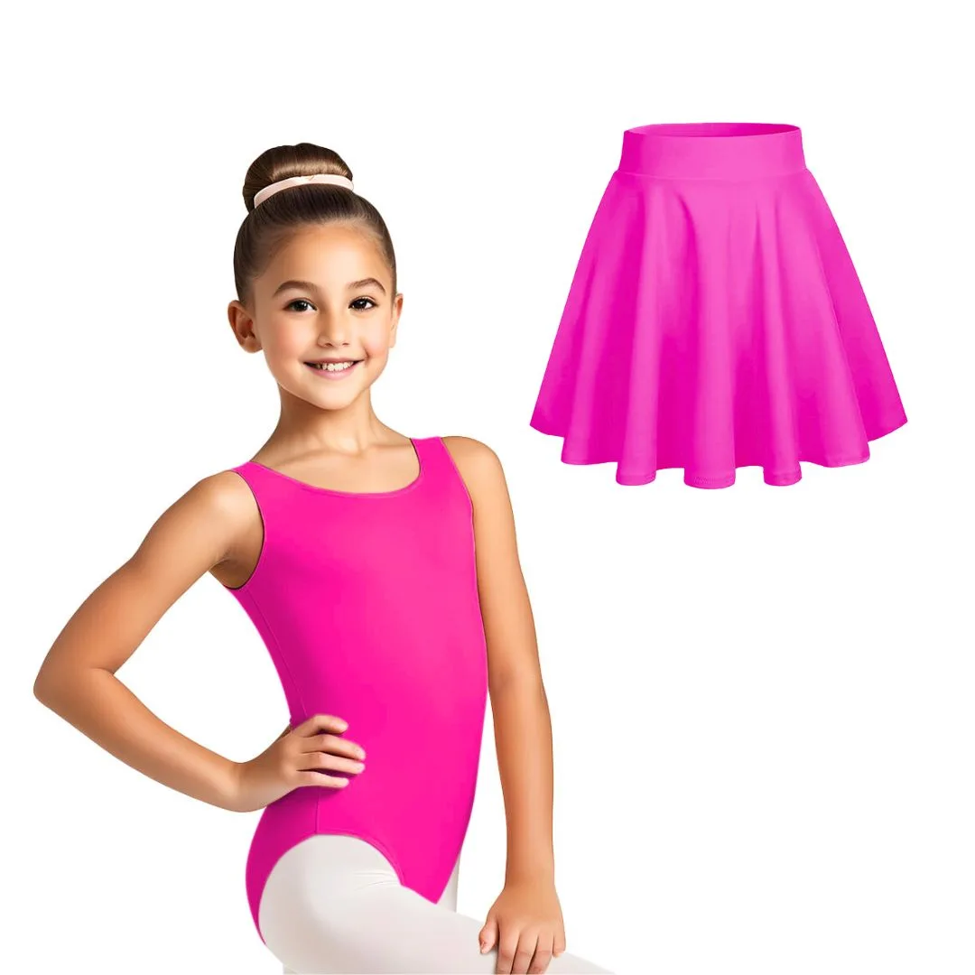 kit para Ballet Collant e Saia em Suplex Premium - Pimenta Freska - Imagem 6