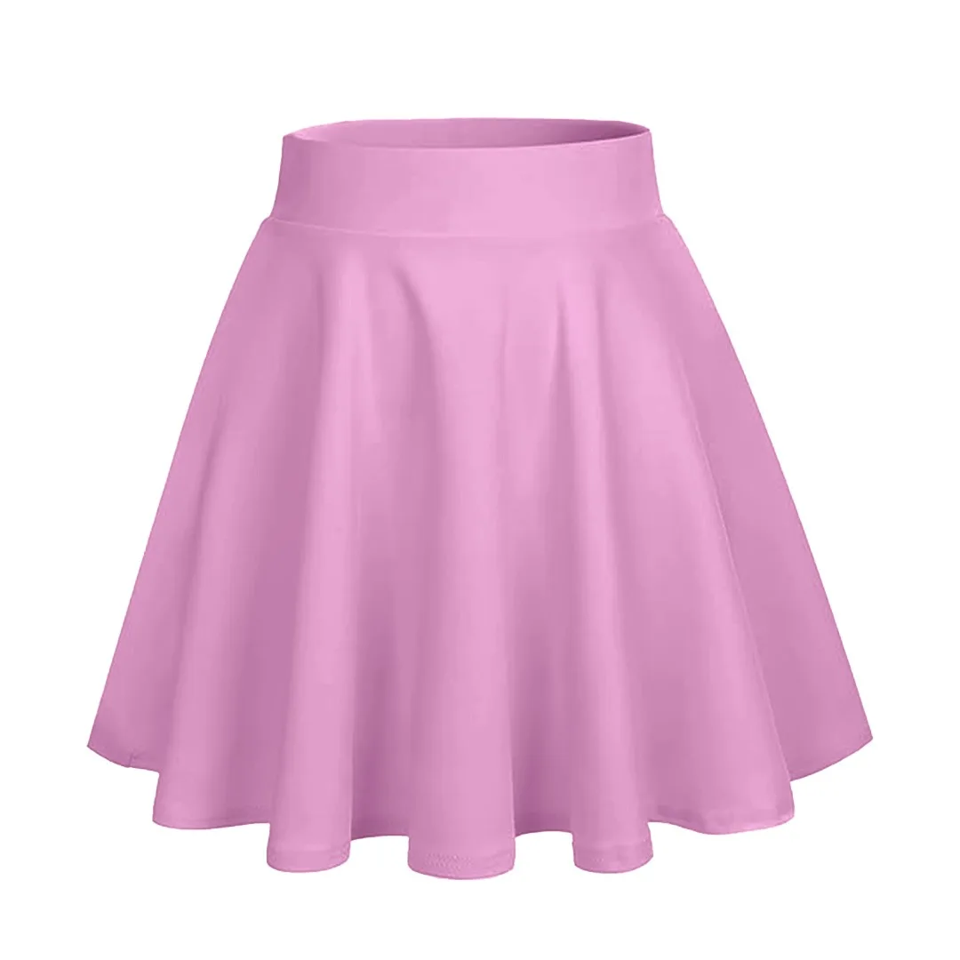 Saias Rodadas em Suplex - Infantil e Adulto em Diversas Cores
