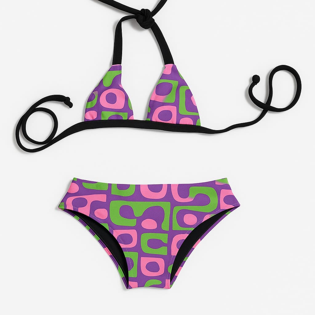 Biquini infantil Frente Estampada - Imagem 2