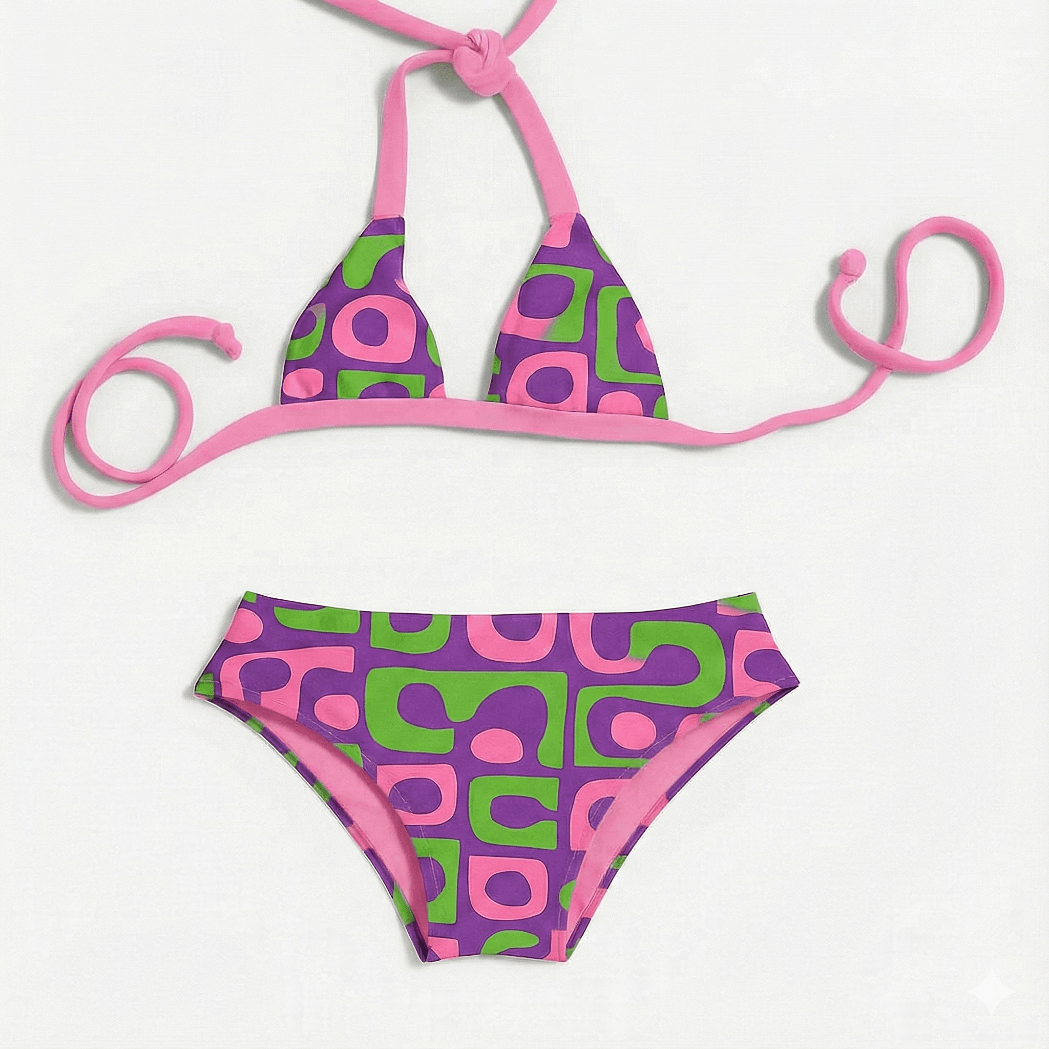 Biquini infantil Frente Estampada - Imagem 4