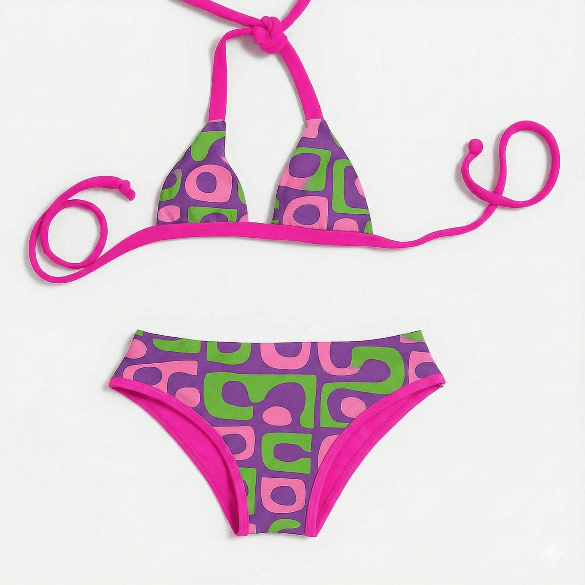 Biquini infantil Frente Estampada - Imagem 3